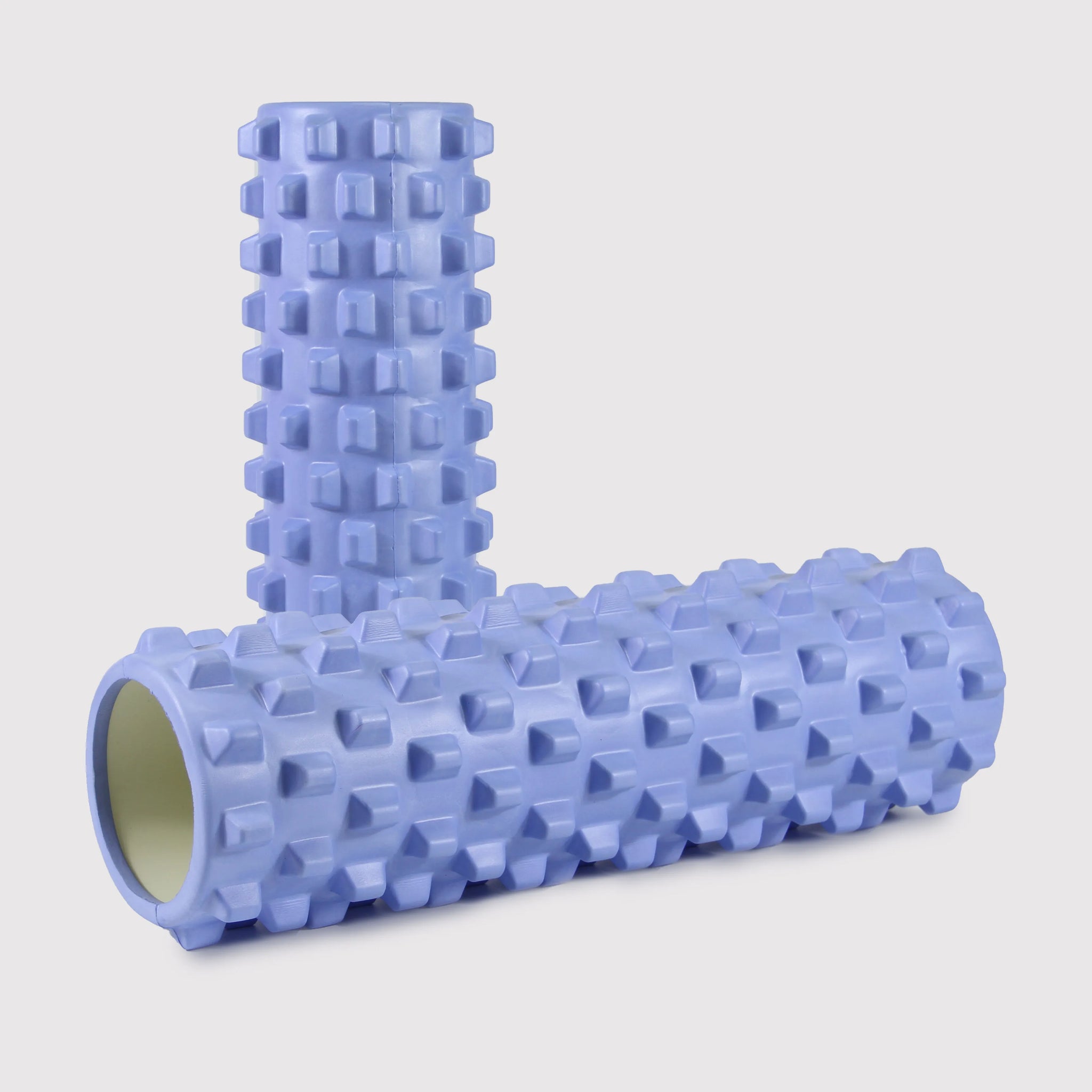 Sportive Lives blue EVA Massage Roller PRO for deep tissue massage and muscle recovery, perfect for yoga, Pilates, and fitness in Canada.