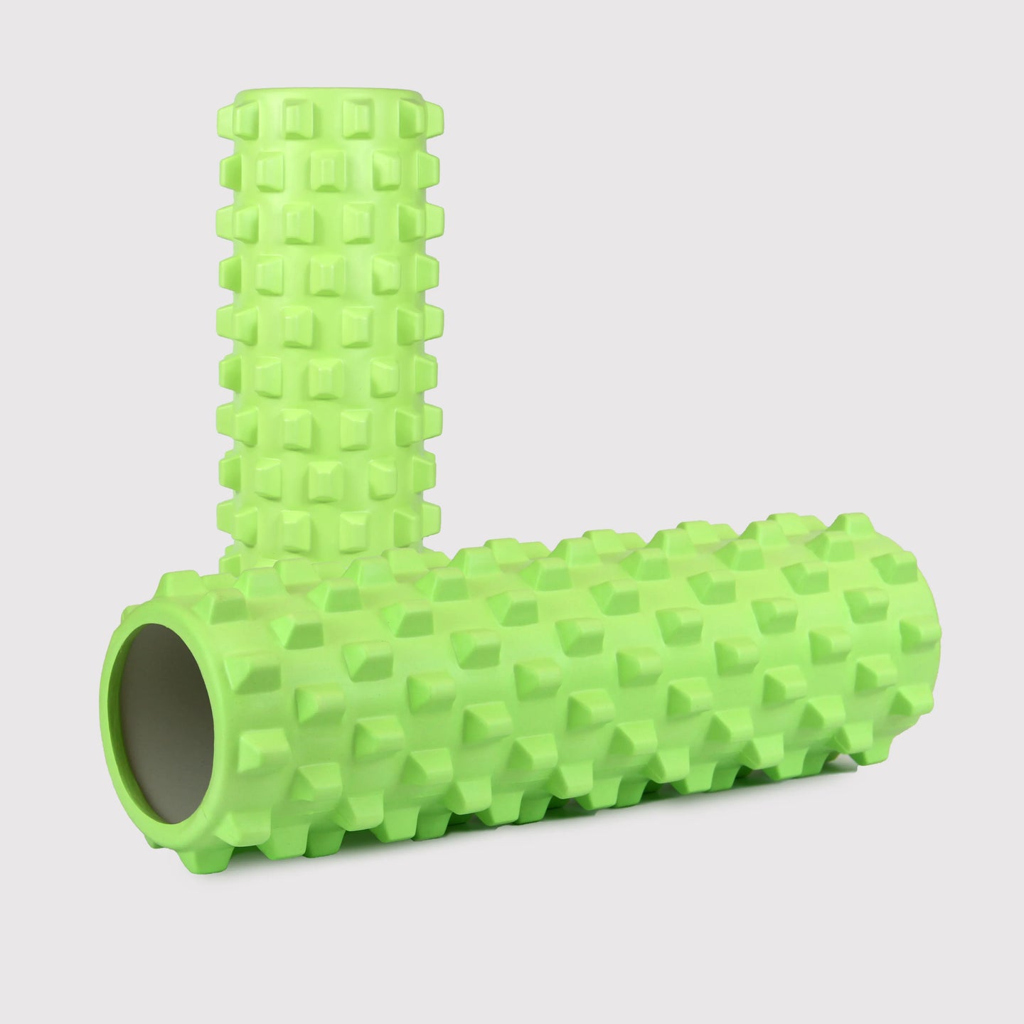 Green EVA Massage Roller PRO from Sportive Lives, designed for deep tissue massage and muscle recovery. Lightweight and durable, available in Canada.