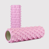 Pink EVA Massage Roller PRO by Sportive Lives for deep tissue muscle massage and stretching, designed for yoga and Pilates in Canada.